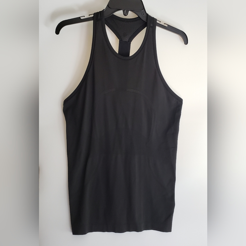 lululemon athletica Black Racerback Tank Top